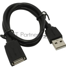 Кабель-удлинитель Vention USB 2.0 AM/AF - 0,5м Black Edition VAS-A44-B050