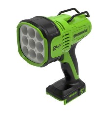 Greenworks Фонарь-прожектор светодиодный аккумуляторный G24SL, 24V, без АКБ и ЗУ [3401207]