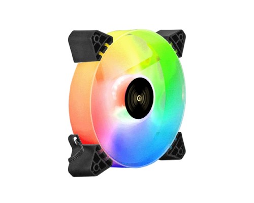 [Вентиляторы] Exegate EX295972RUS Вентилятор 12В DC с подсветкой ExeGate EX12025H6PYH-PWM.ARGB (120x120x25 мм, Hydraulic bearing (гидродинамический), 6pin, 1200RPM, ARGB подсветка, 33dBA)