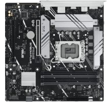 ASUS PRIME B760M-PLUS (Socket 1700, mATX, 4xDDR5(192GB), DP/HDMI 2.1, 2xPCIe 4.0x16/1xPCIe 4.0, 1xLAN (2.5GbE), 4xSATA 6Gb/s, 2xM.2, 2xUSB 3.2, 4xUSB 2.0, 1xPS/2)