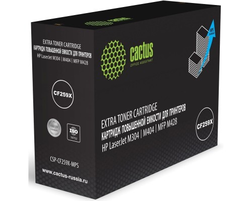 [расходные материалы] Картридж лазерный Cactus CSP-CF259X-MPS CF259X черный (15000стр.) для HP LJ M304/M404/MFP M428