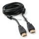Кабель HDMI Cablexpert CCF2-HDMI4-10, 19M/19M, v2.0, медь, позол.разъемы, экран, 2 фер.кольца, 3м, черный, пакет