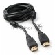 Кабель HDMI Cablexpert CCF2-HDMI4-10, 19M/19M, v2.0, медь, позол.разъемы, экран, 2 фер.кольца, 3м, черный, пакет