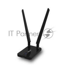 Адаптер ASUS USB-AC58, WI-FI 802.11ac, 400 + 867 Mbps USB 3.0 Adapter +2 внешняя антенна