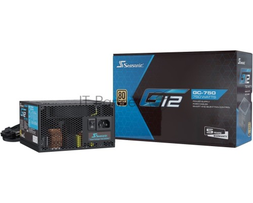 Блок питания Seasonic ATX 750W G12 GC-750 80+ gold (24+8+4+4pin) 120mm fan 6xSATA RTL