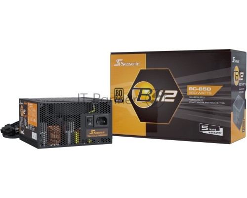 Блок питания Seasonic ATX 850W B12 BC-850 80+ bronze (24+8+4+4pin) 120mm fan 6xSATA RTL