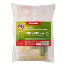 Rexant 71-0224 Дверная антимоскитная сетка 210х100см, с магнитами по всей длине, с цветами