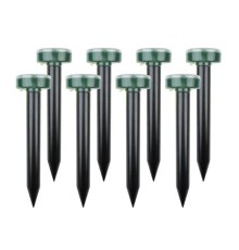 Rexant 71-0107 Набор ультразвуковых отпугивателей кротов (R-20м x8) на солнечной батарее