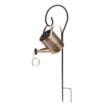 Rexant 602-2405 Светильник грунтовый Лейка, 3000К, встроенный аккумулятор, солнечная панель, коллекция Стамбул 