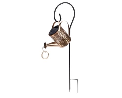 [фонари] Rexant 602-2405 Светильник грунтовый Лейка, 3000К, встроенный аккумулятор, солнечная панель, коллекция Стамбул 