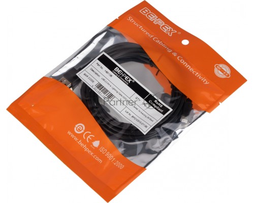 Кабель USB (m)-Lightning (m) 2м черный