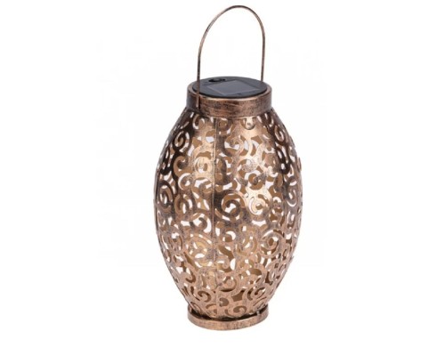 [фонари] Rexant 602-2407 Светильник садовый Фенер, 3000К, встроенный аккумулятор, солнечная панель, коллекция Стамбул 