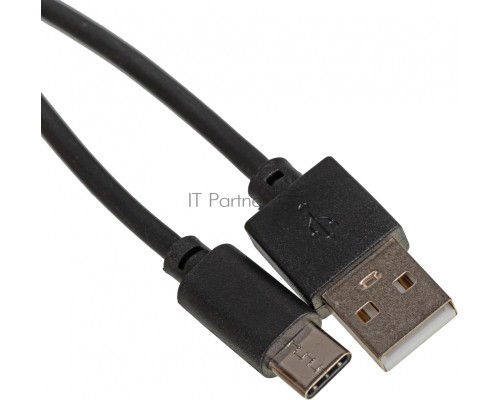 Кабель USB (m)-USB Type-C (m) 3м черный