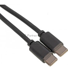Кабель USB Type-C (m)-USB Type-C (m) 2м черный