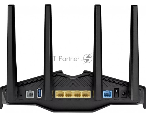 Маршрутизатор ASUS DSL-AX82U Dual-band WiFi 6 xDSL Modem Router 574(2x2)+4804Mbps(4x4) EU/13/EU/P_EU_/ RTL {5} (728591) (90IG05Q0-BM9100)