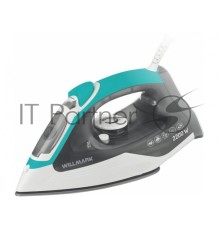 Утюг Willmark SI-2280CS (2200Вт, керам. подошва, 250мл., анти-накипь, шнур 1,9 м, серый)