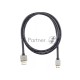 Кабель HDMI-19M --MiniHDMI-19M ver 2.0+3D/Ethernet,1m метал разъемы VCOM <CG506AC-1M>