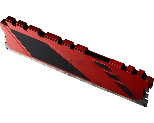 Оперативная память Netac  16Gb DDR4 2666Mhz DIMM PC21300, Shadow NTSDD4P26SP-16R   C19 Red, с радиатором
