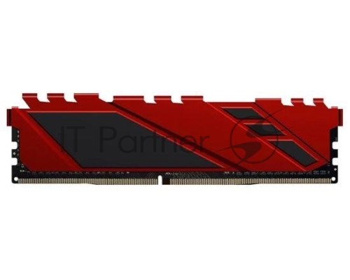 Оперативная память Netac 16Gb DDR4 3200Mhz Shadow NTSDD4P32SP-16R   C16 Red, с радиатором