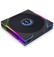 Вентилятор для корпуса Lian Li UNI FAN TL LCD 120, ARGB, PWM, 3x120mm, 1900RPM, 3pcs, with Controller, 28mm thickness, Black 12TLLCD3B
