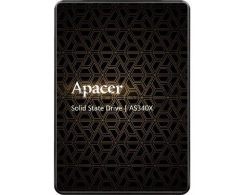 Накопитель SSD Apacer 960Gb Panther AS340X, [AP960GAS340XC-1], 960 ГБ, 2.5