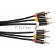Кабель соединит 3xRCA (M) - 3xRCA (M), 1.5m TelecomPRO<TAV7150M-1.5M>