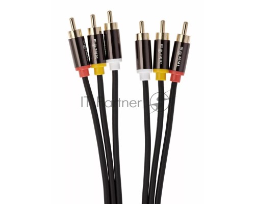 Кабель соединит 3xRCA (M) - 3xRCA (M), 1.5m TelecomPRO<TAV7150M-1.5M>