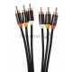 Кабель соединит 3xRCA (M) - 3xRCA (M), 1.5m TelecomPRO<TAV7150M-1.5M>