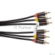 Кабель соединит 3xRCA (M) - 3xRCA (M), 1.5m TelecomPRO<TAV7150M-1.5M>