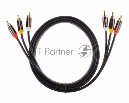 Кабель соединит 3xRCA (M) - 3xRCA (M), 1.5m TelecomPRO<TAV7150M-1.5M>