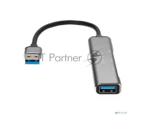 Переходник USB 3.0 -->USB3.0+3 USB2.0, Aluminum Shell, 0.2м Telecom <TA308U>
