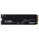 Накопитель SSD Kingston 512Gb M.2 KC3000 <SKC3000S/512G> (PCI-E 4.0 x4, up to 7000/3900Mbs, 3D TLC, NVMe, 400TBW, Phison E18, 22х80mm, LP heatsink)