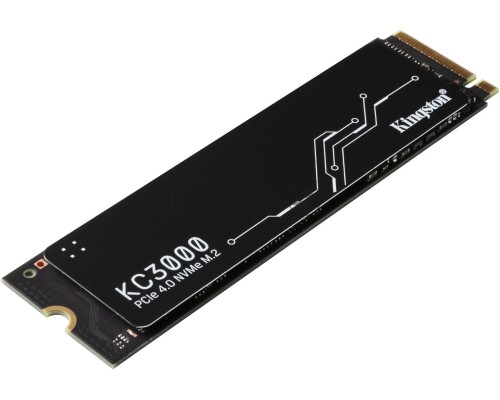 Накопитель SSD Kingston 512Gb M.2 KC3000 <SKC3000S/512G> (PCI-E 4.0 x4, up to 7000/3900Mbs, 3D TLC, NVMe, 400TBW, Phison E18, 22х80mm, LP heatsink)