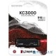 Накопитель SSD Kingston 512Gb M.2 KC3000 <SKC3000S/512G> (PCI-E 4.0 x4, up to 7000/3900Mbs, 3D TLC, NVMe, 400TBW, Phison E18, 22х80mm, LP heatsink)