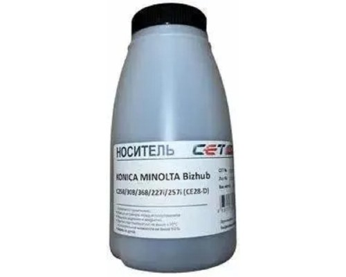[Запасные части для принтеров и копиров] Носитель CET (девелопер) CE28-D для KONICA MINOLTA Bizhub C258/308/368/227i/257i (Japan), 100г/бут, CET121077D100