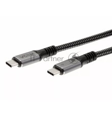Кабель Thuderbolt4/ USB4 Type C, 5K@60Hz, 40GBps, PD 100W, 5A, VCOM, 1.2м <CU540M-1.2M>