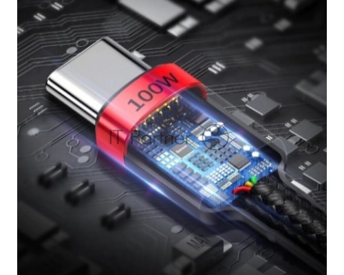 Кабель Thuderbolt4/ USB4 Type C, 5K@60Hz, 40GBps, PD 100W, 5A, VCOM, 1.2м <CU540M-1.2M>
