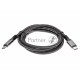 Кабель Thuderbolt4/ USB4 Type C, 5K@60Hz, 40GBps, PD 100W, 5A, VCOM, 1.2м <CU540M-1.2M>