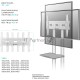 Стойка для телевизора Onkron TS1351 белый 32
