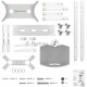 Стойка для телевизора Onkron TS1351 белый 32