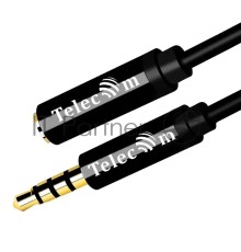 Кабель удлинит 3.5 Jack (M) - 3.5 Jack (F), 1.5м Telecom PRO <TAV7179M-1.5M>