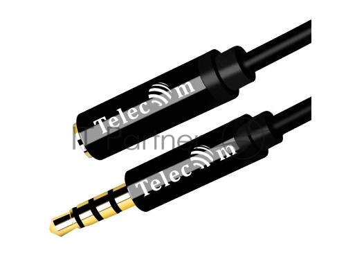 Кабель удлинит 3.5 Jack (M) - 3.5 Jack (F), 1.5м Telecom PRO <TAV7179M-1.5M>