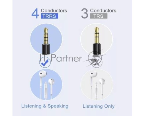 Кабель удлинит 3.5 Jack (M) - 3.5 Jack (F), 1.5м Telecom PRO <TAV7179M-1.5M>