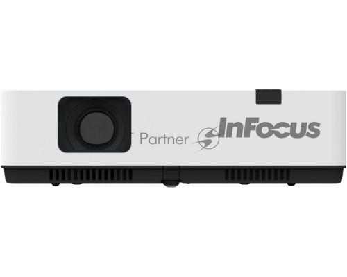 Проектор INFOCUS [IN1036] 3LCD, 5000 lm, WXGA, 1.371.65:1, 50000:1, (Full 3D), 16W, 2хHDMI 1.4b, VGA in, CompositeIN, 3,5 audio IN, RCAx2 IN, USB-A, VGA out, 3,5 audio OUT, RS232, Mini USB B serv, RJ45, 3,3 кг