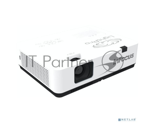 Проектор INFOCUS [IN1036] 3LCD, 5000 lm, WXGA, 1.371.65:1, 50000:1, (Full 3D), 16W, 2хHDMI 1.4b, VGA in, CompositeIN, 3,5 audio IN, RCAx2 IN, USB-A, VGA out, 3,5 audio OUT, RS232, Mini USB B serv, RJ45, 3,3 кг