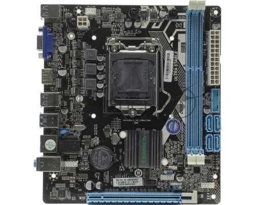 Материнская плата Esonic H81JEL WITH Intel Celeron (G1840), LGA 1150, Intel H81, 2xDDR3, 2xSATA, 1xPCI-E 3.0 x16, 1xHDMI, 1xVGA, 2xUSB-A 3.2 Gen 1, 4xUSB-A 2.0, 5.1, Mini-DTX