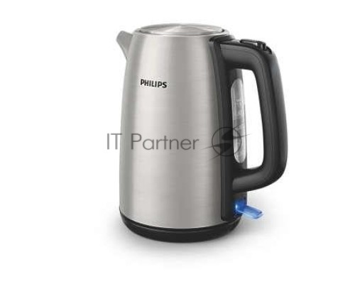 Чайник Philips HD9351/90, 1,7 л, 2200 Вт, световой индикатор, функция автовыключения, индикатор уровня воды