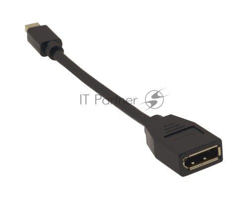 Переходник Mini DisplayPort вилка на DisplayPort розетку ADC-MDP/DPF [99-97200007]