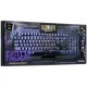 Игровая клавиатура Qumo Fallen 2 K56, проводная, 104 + 10 клавиш мультимедиа, встроенные подсветки общая + кнопок 3 цвета