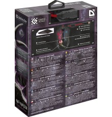 Мышь проводная Defender Sin'Sister GM-933 черный, 7200 dpi, USB, кнопки - 6